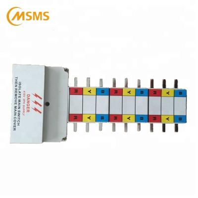 China MCB Pan Assembly Bus Bar for 125A Distribution Panel for sale