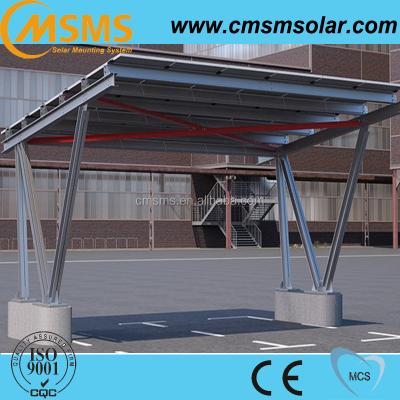 China Industrial Aluminum Solar Carport Kits For Panel Installation for sale