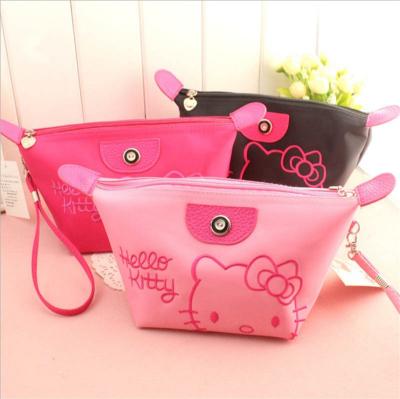 China Travel Custom Makeup Fashion Promotional Gift Small Pvc Logo Cosmetic Bag for sale