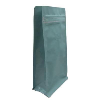 China HeShun Disposable Style Plastic Side Gusset Printed 1kg Roasted Packaging Custom Recycle Coffee Bags for sale