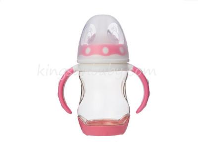 China Free Sample PPSU Baby Bottle Food Grade Polypropylene Material 180ml One Stop Service for sale