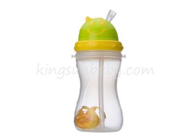 China 300ml Sippy Baby Training Cup with Straw and Straps for baby 6-12months for sale