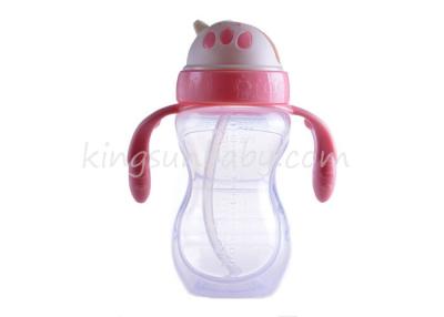 China Rotatable Wide Neck Baby Training Cup With Elephant Cap Soft Straw Customized Color for sale