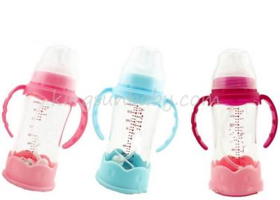 China Widerstand-Glasbaby Feding-Flasche der hohen Temperatur im normalen Hals 180ml zu verkaufen