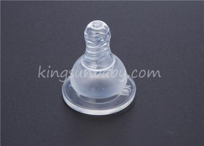 China Eco-friendly Silicone Baby Feeding Bottle Nipple Standard Neck BPA Free for sale