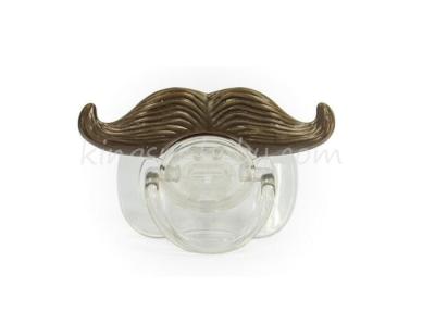 Chine Tétine nouveau-née infantile drôle de bébé de moustache, mamelon Soother de nouveauté à vendre