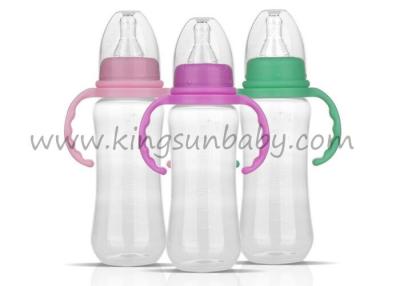 China 8 Ounce / 4 Ounce Safety Plastic Infant Baby Feeding Nursing Bottle For Babies for sale