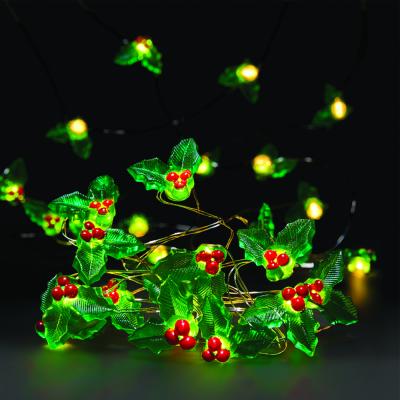 China Hot Sale Decoration Indoor Unique Design Bo Led String Lights 30lt Warm White Led Christmas Decoration for sale