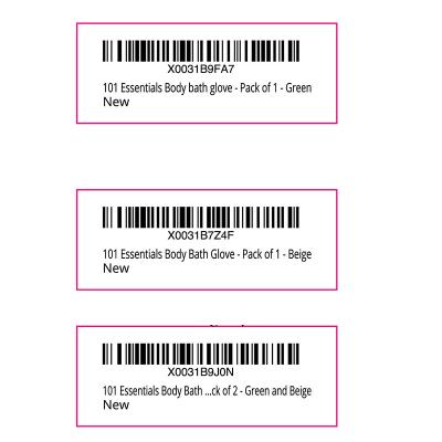 China Cheap Barcode China Price Barcode Stickers Printing In Sheets Self Adhesive Printed Barcode Label Paper Sticker for sale