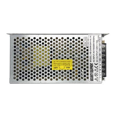 China High Quality DC 24V 240W 10A Power Supply For Servo Barrier Gate Boom Barrier 199*98*42mm for sale