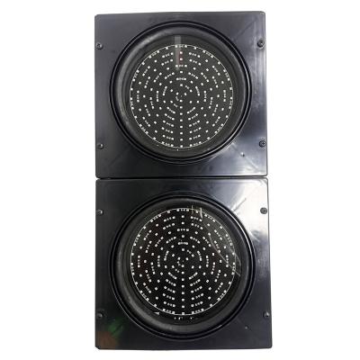 China Waterproof 200mm Led Traffic Super Bright PC Housing Red Green Flare For Boom Fence for sale