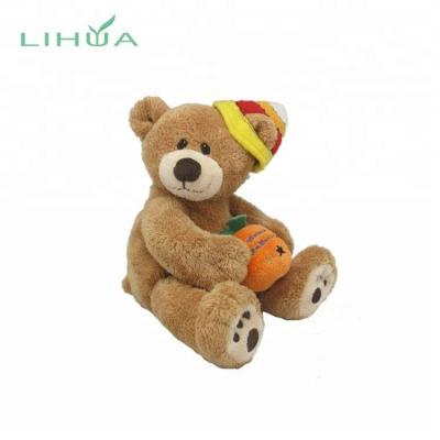 China Custom Stuffed Plush Halloween Bear Gift Toy for sale