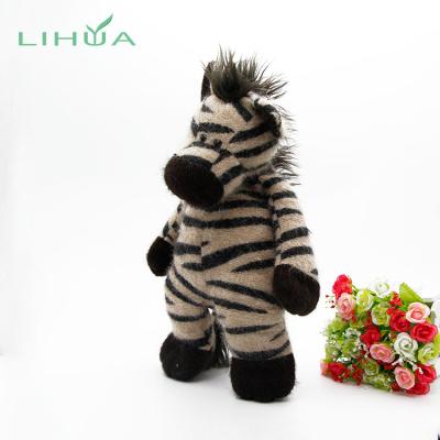 China Soft ; Eco-friendly material; Not afraid of extrusion; Professional Custom Baby Stuffed Cartoon Zebra Plush Convenient Cleaning Toy for sale