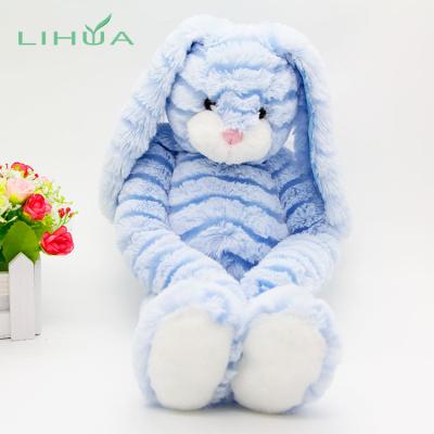 China Soft ; Eco-friendly material; Not afraid of extrusion; New Design Children's Ears Plush Rabbit Convenient Long Cleaning Soft Toys for sale