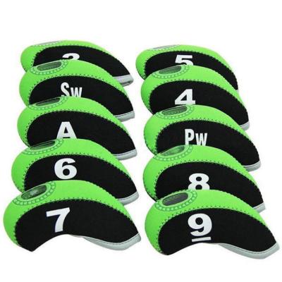 China High Quality Neoprene Neoprene Golf Iron Head Covers Custom Made Personalized GOLF GIFT for sale