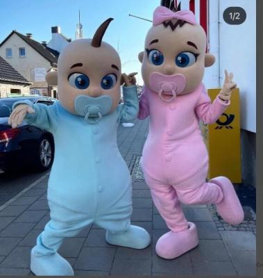 China Polyester Factory Both Girl And Boy party mascot costume hot sale props performance Outfits activities Cute Doll Carnival Party for sale