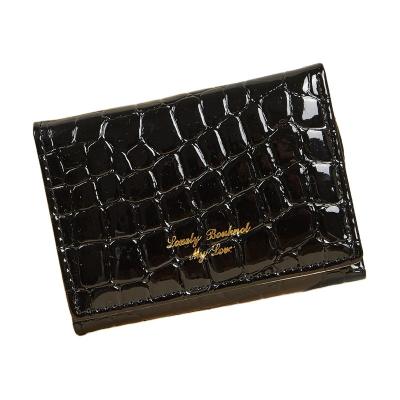 China Fashion Women's Purse Mini Crocodile Pattern Whip Ladies Wallet Button Multi-Card Leather Wallets For Women for sale