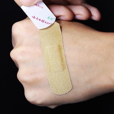 China Wholesale Customized Cute Elastic Band Aids Hemostasis Plasters Low Price Super Elastic Medical Tape AIDS Small for sale