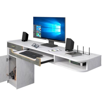 China Simple Modern Corner Computer Desk Household Computer Table Corner Desk Wall Mounted Wall Mounted Small Desk for sale