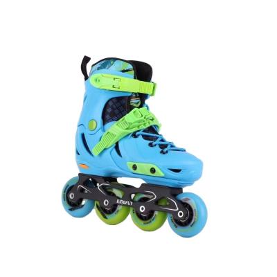 China Fashion\Comfortable\Durable Integrated Adjustable Inline Skates With Full Light Up Wheels Roller Skates Blades For Kids Junior for sale