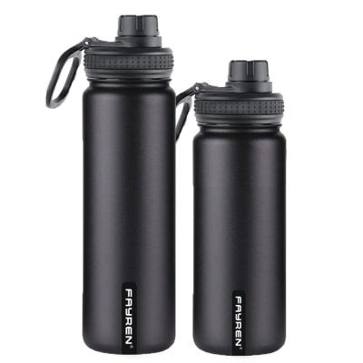 China Sustainable wholesale bpa free vacuum insulated 304 stainless steel insulator sport water bottle for sale