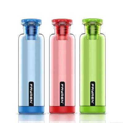 China Viable Leak Proof Personality FAYREN Water Bottle Design Logo Sport Drinking Plastic Bottle for sale