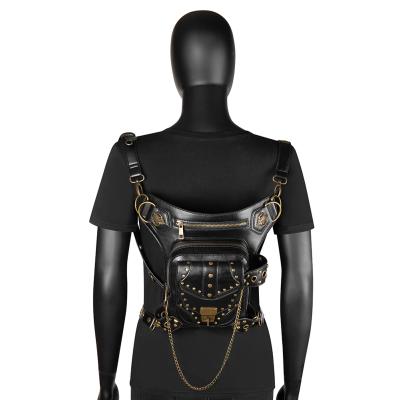 China Steampunk anti-theft chain female skulls bag bolsas de bolsos bag new female bag pussy one main satchel man shouder backpack for sale