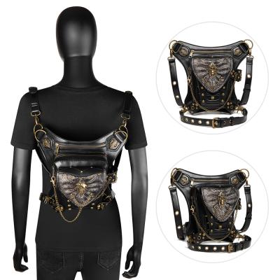 China Outdoor Anti-theft Casual Shoulder Pack Pussy Steampunk Cross Body Clip Bags Tactical Backpacks for sale