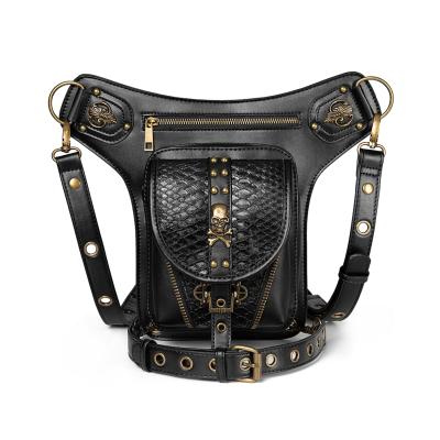 China Motorcycle & Biker Steampunk Knight Fanny Pack Shoulder Purse Pussy Pack Fashion Waist Tactical Cross - Body Bags For Men for sale