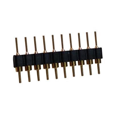 China PCB Round Pin Header PH2.54mm Gold Plated IC Socket Connector for sale