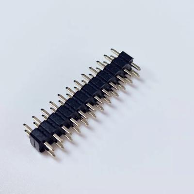 China PCB Pin Header Connectors 2.54mm Pitch Plastic Connectors 2x12 Double Row Pins Double Row Pins for sale