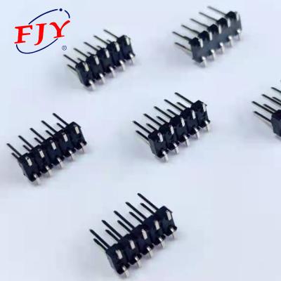 China PCB Pitch 3.0mm Pin Header Connector SMT Double Row Connections Type Electrical Connector 2x5 Pins for sale