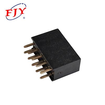 China PCB 2.54 Female Picth Header Straight Type Connectors 2.54 2x5 Double Row Pin Header Connectors for sale