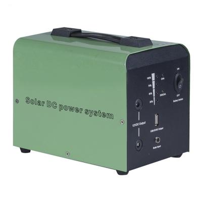 China Full Solar System Dc Generation Reduced System Portable Dc Solar Generator 213x300x383mm for sale