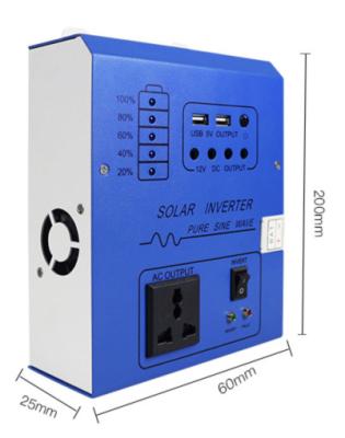 China Safe and efficient economic outdoor solar power system off-grid small 220v 500W solar power system for household for sale