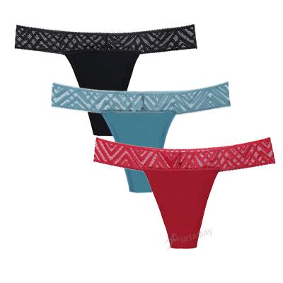 China OEM Sexy Female Physiological Menstrual Underwear Thong Antibacterial Sanitary Leakproof Period Panties for sale