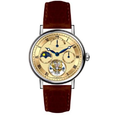 China 2020 Chronograph Brand Reloj Hombres Mechanical Men Business Watch Top Luxury Waterproof Tourbillon Real Clock Skeleton Watch for sale