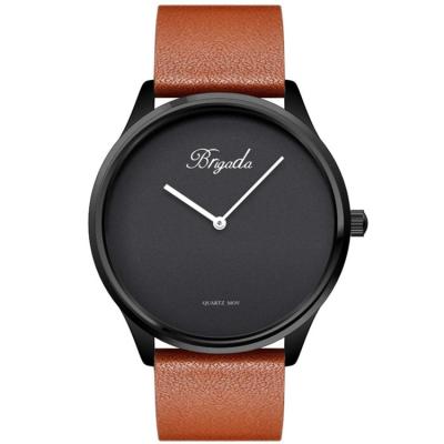 China Water Resistant No Logo Small Oem Leather Low Price Leather Band Classic 2020 Simple Watch For Men Custom Logo Watch for sale