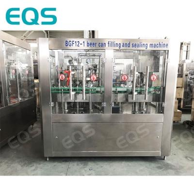 China Excellent Beverage Quality Good Price 2000CPH Isobaric Beer Canning Machine For Beer Canning Line for sale