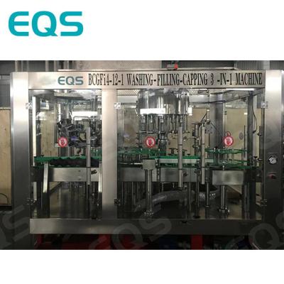 China High Efficiency EQS High Tech Automatic Wine Bottle Filling Machine for sale