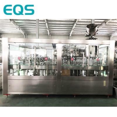 China Automatic carbonated drink factory supplier 3 in 1 soda bottling machine soda drink filling machine for sale