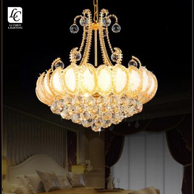 China New Design Modern Interior Hotel Villa Decoration Luxury Dining Room LED Crystal Chandelier Lighting for sale