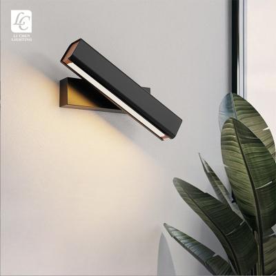 China Bedside Modern Indoor Corridor Light LED Sconce Decoration Contemporary Style Adjustable Modern Wall Lamp for sale