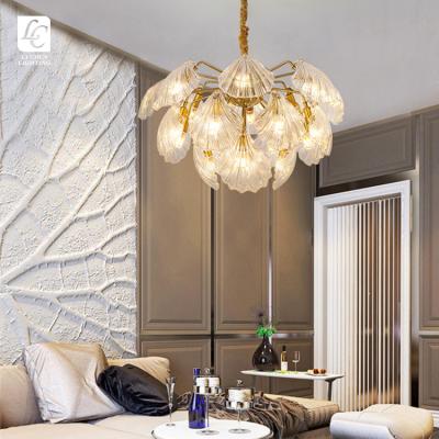 China Modern Metal LED Luxury Indoor Circle Dining Room Living Room Decoration Style Pendant Lamp for sale