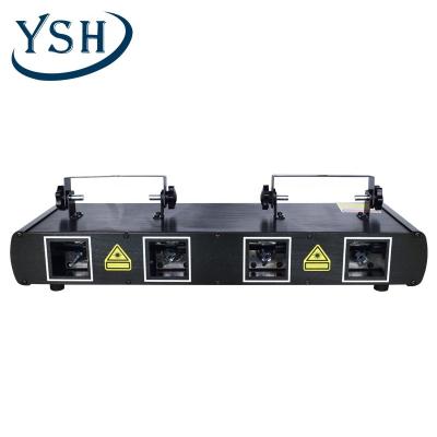 China YSH RGB DMX stage lights effect party lights with DMX512 Controller beam laser light projector for wedding decorations equipment for sale