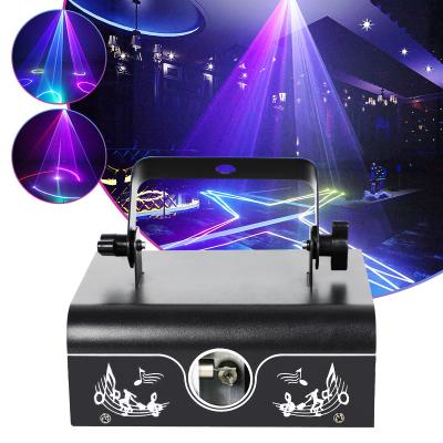 China NEW Animation beam lights 500mw Projector Effect RGB lazer light Sound control Party lighting for Night Club Bar for sale