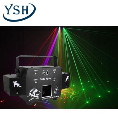 China YSH Decorative Projector Aircraft animation lights Patterns LED Laser light for Festival party home decoration for sale