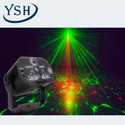 China YSH Mini Laser Light indoor LED Holiday Projector Effect RGB Garland Christmas Festival room strobe for sale