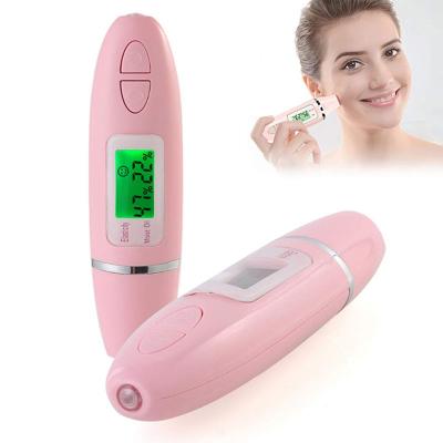 China Portable Intelligent Water Facial Moisture Tester Oil Skin Moisture Analyzer Body Skin Analyzer Machine for sale