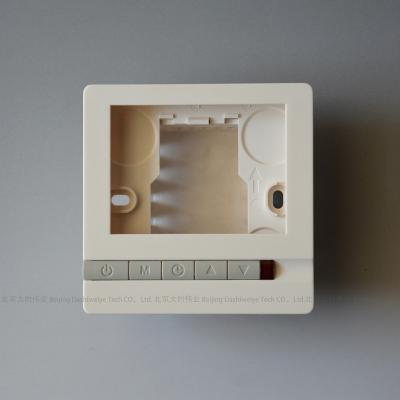 China Plastic Case Wall Mounted ABS Housing For Room Temperature Controller Wall Mounted Enclosure for sale